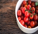 Cherry Tomatoes On The Vine