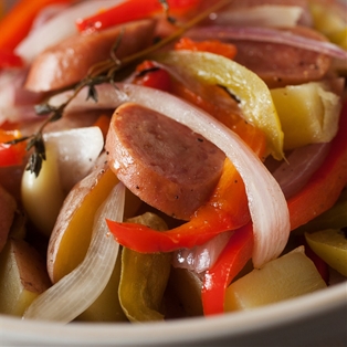 Italian Sausage &amp; Peppers
