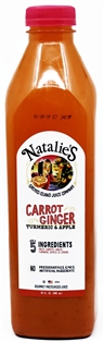 Natalie's Juice Carrot Ginger Tumeric &amp; Apple 12oz