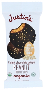 Justin's Dark Chocolate Crispy Peanut Butter Cup (1.32oz)